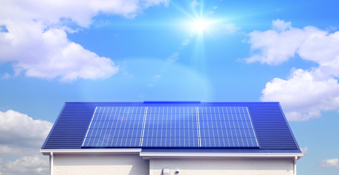 太陽光発電|太陽光発電、HEMS、高断熱サッシなどで家計楽な暮らし|石友ホーム