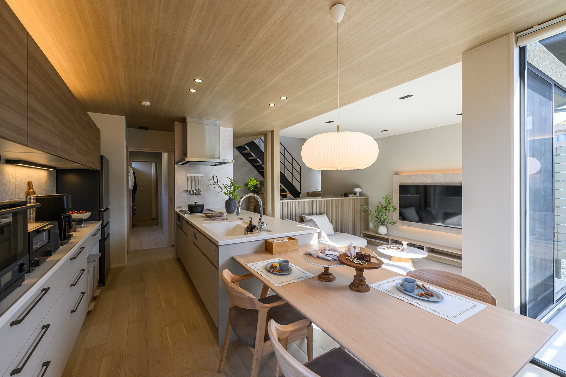 開放的な癒しのダイニング