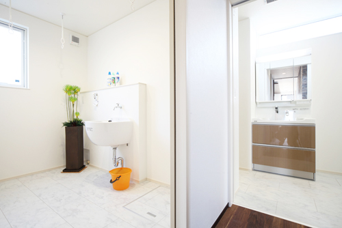 家事時間を短縮する水廻り