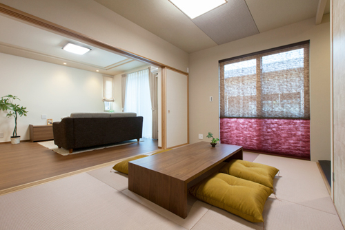 おもてなしにも、日常にも使える和室