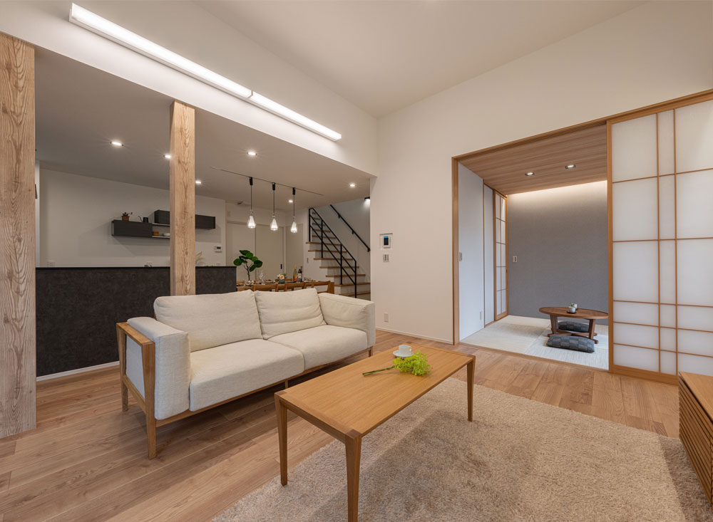 平屋＋αの広さが暮らしにフィットする住まい