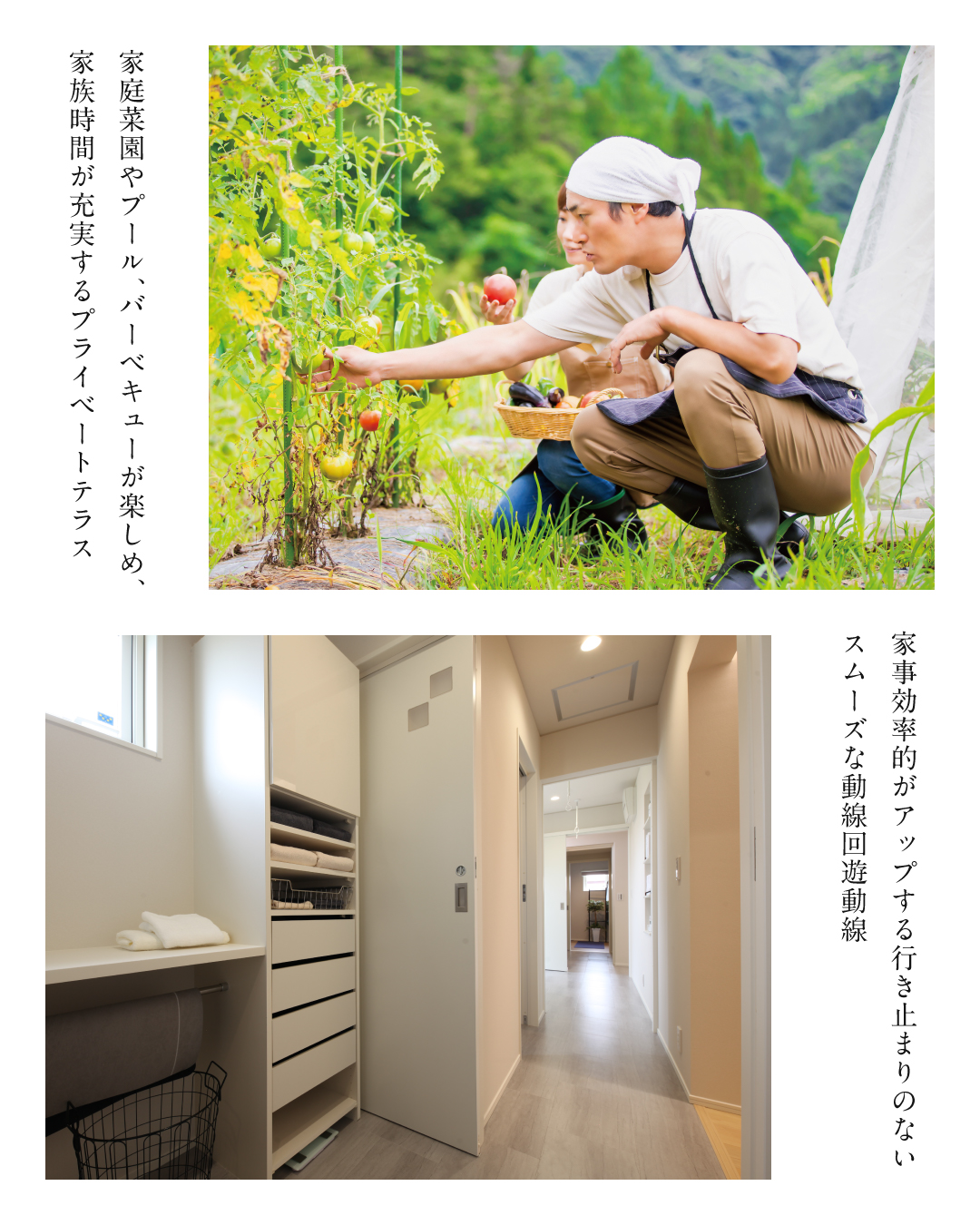 リビングの家族と会話もしやすく食事の支度が楽しくなる見通しの良いキッチン