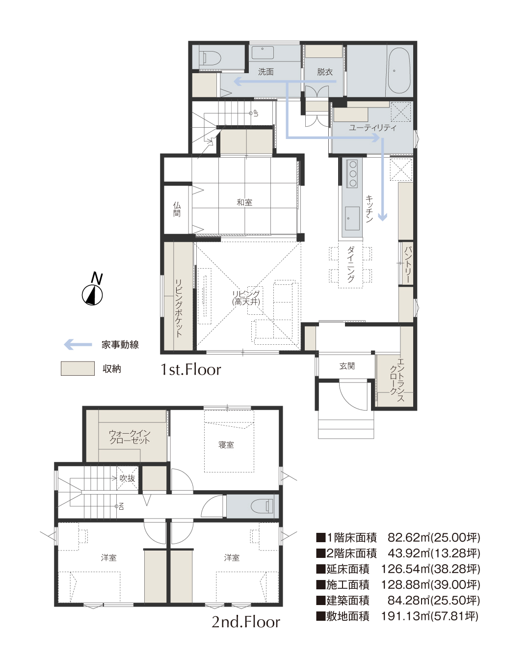 延床面積38.28坪