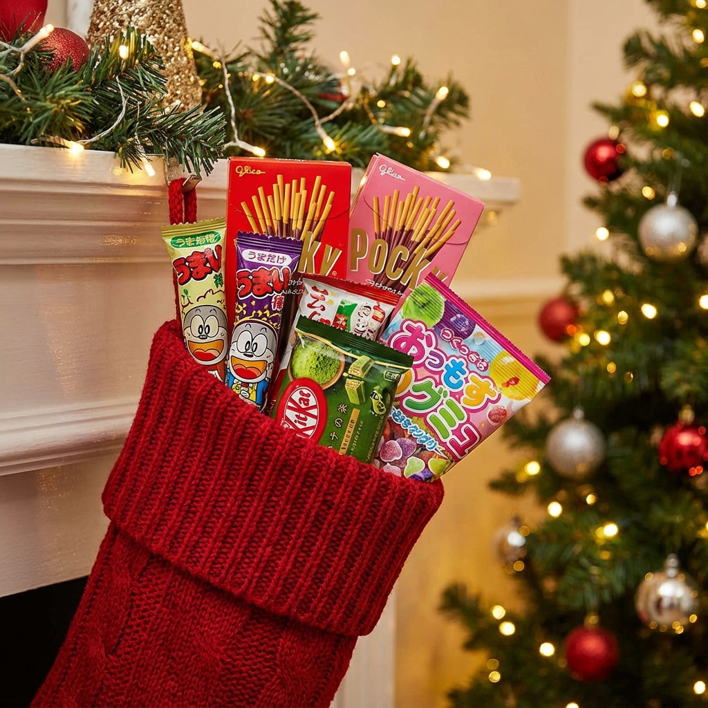 クリスマスプレゼントの靴下