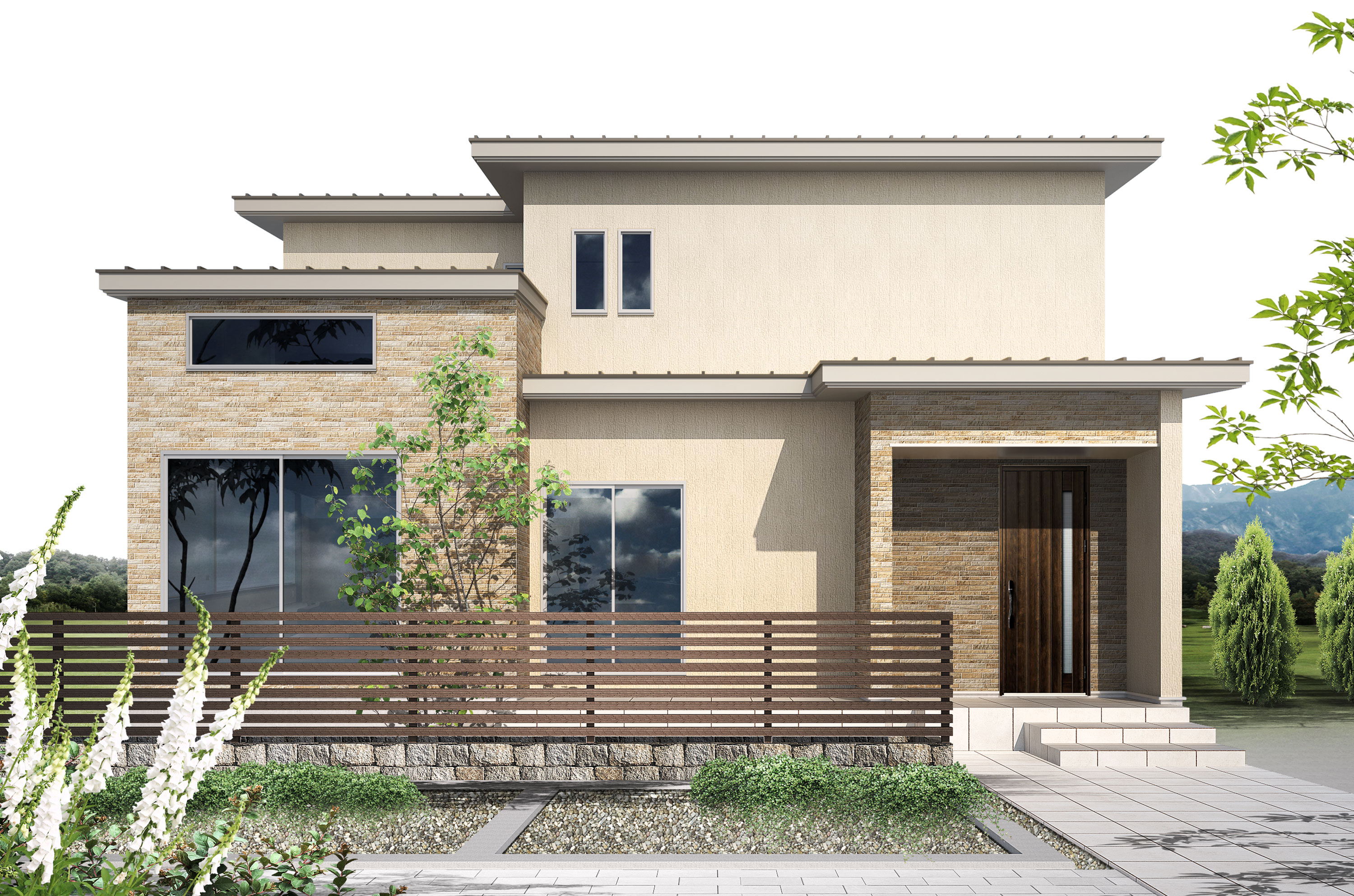 高天井リビングで開放感あふれる暮らし