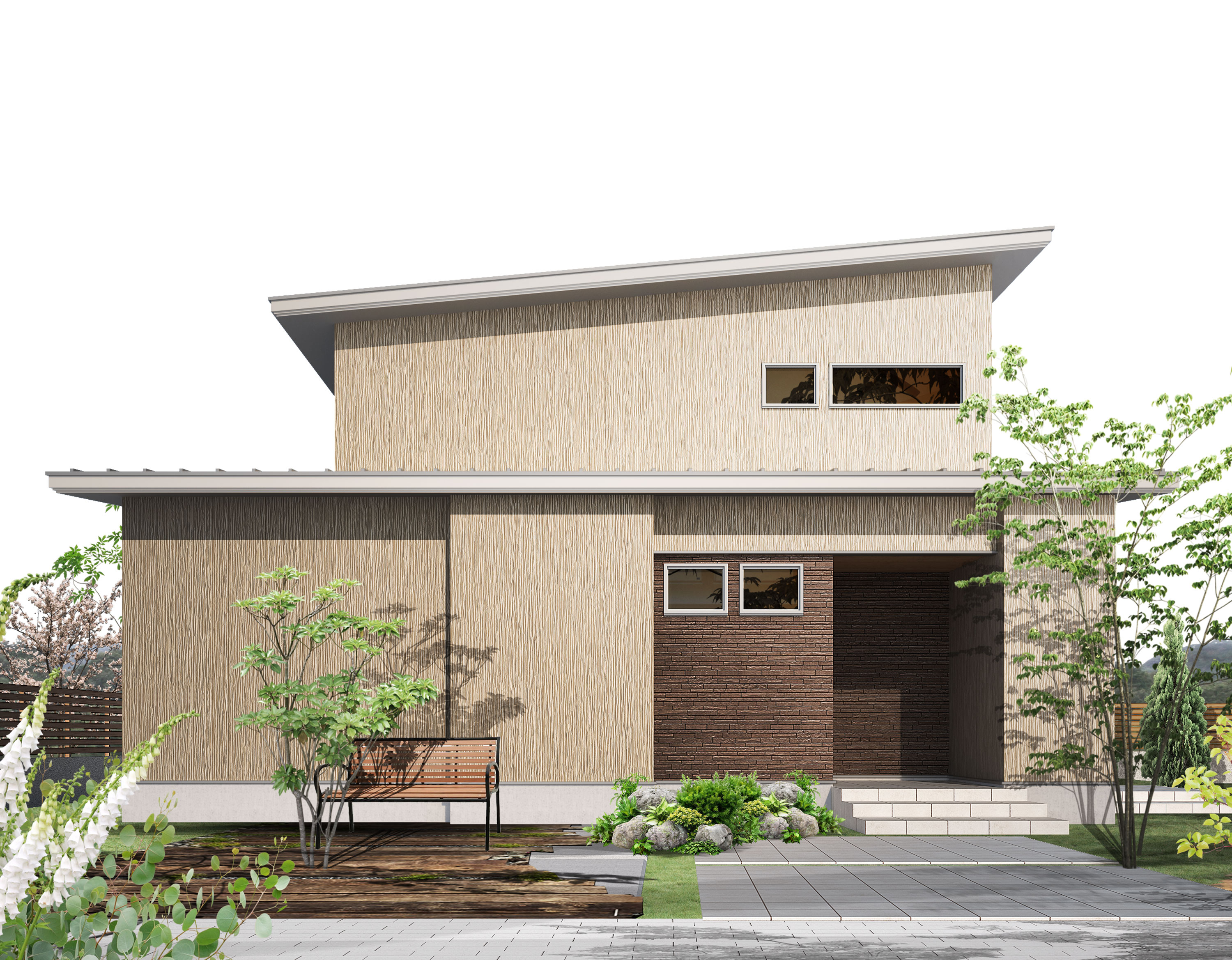 住む人の暮らしに寄り添う｢平屋+α｣の家