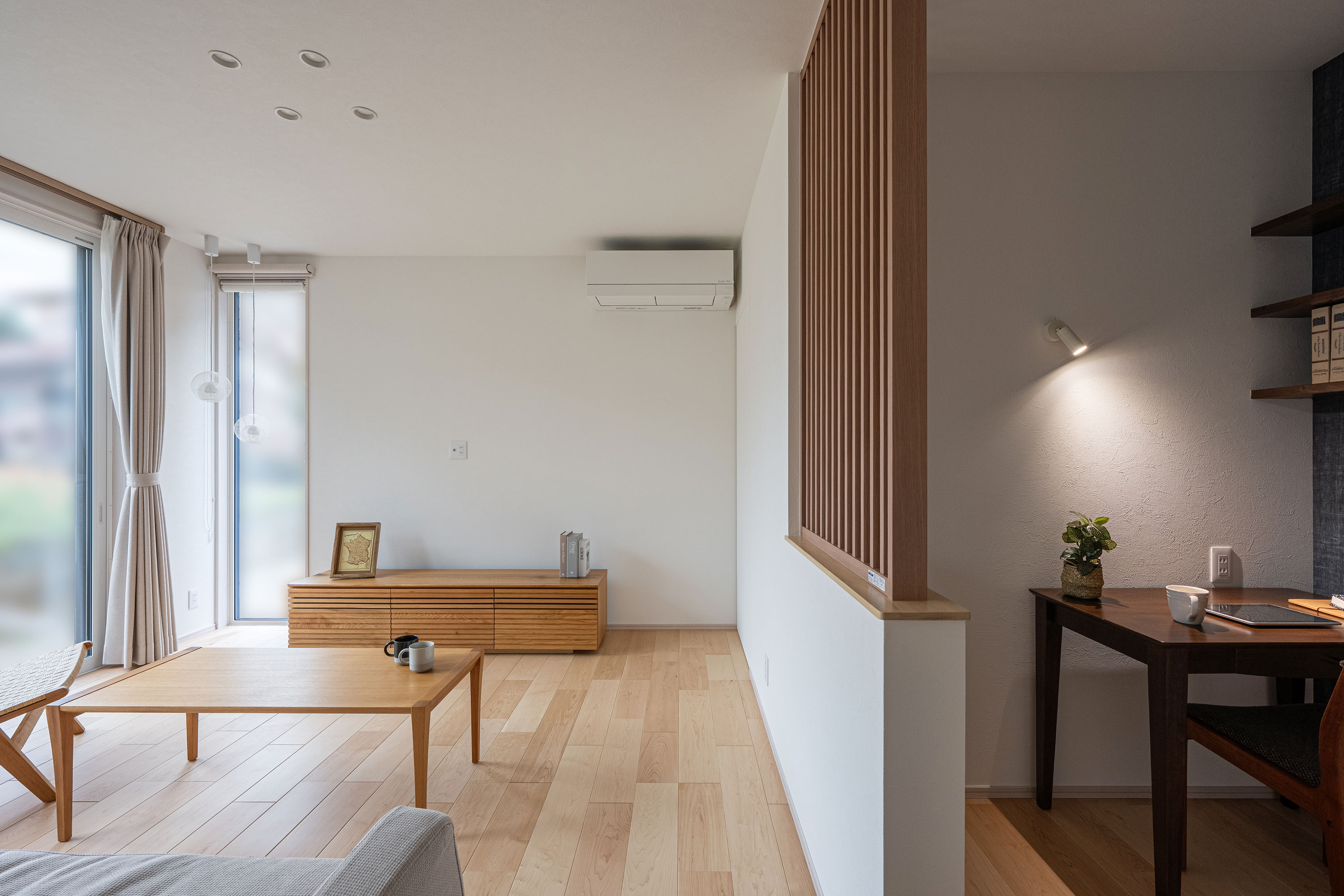 やさしく暮らす、陽だまりの平屋